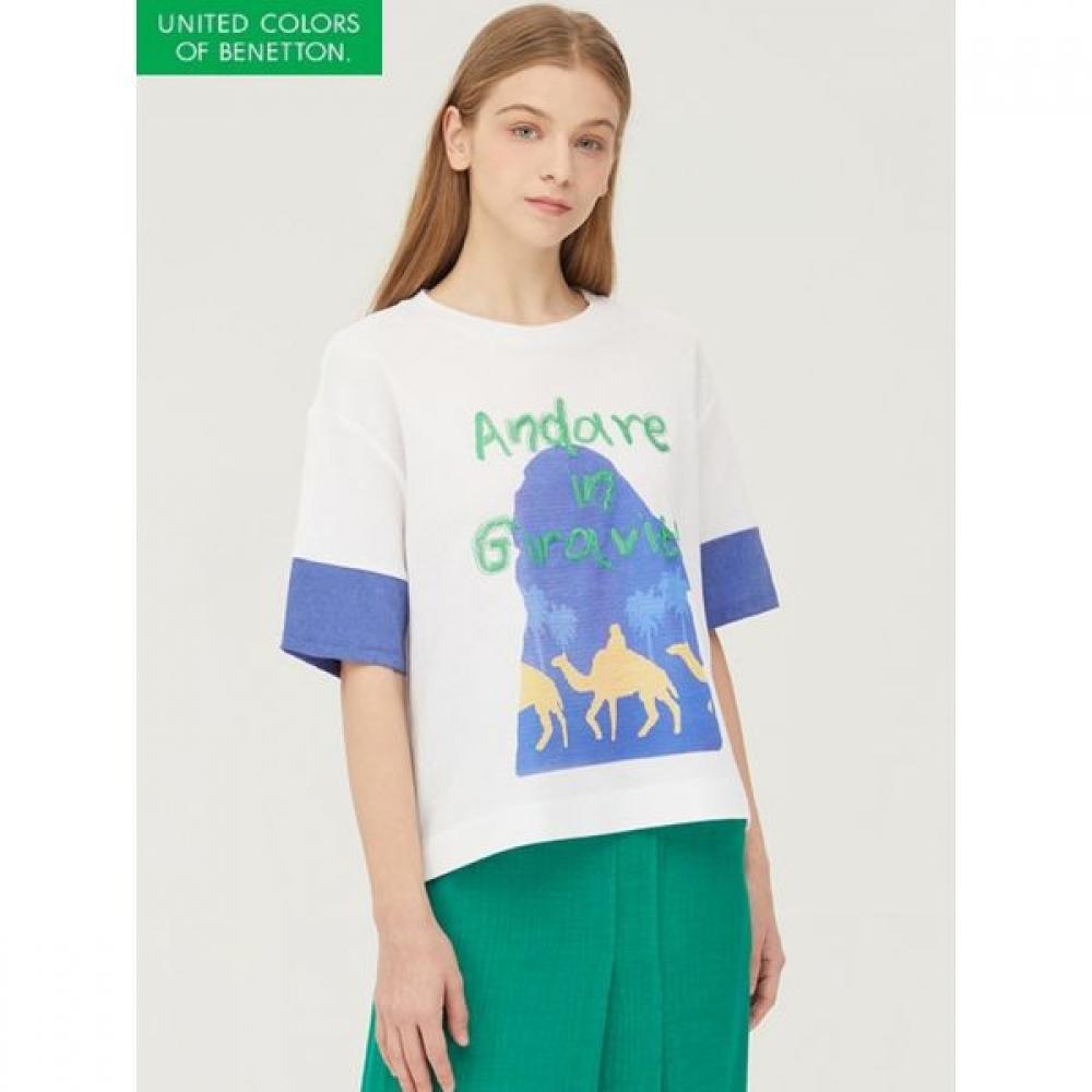 

[beneTTon] Футболка Viva baTsb1531 WH/42
