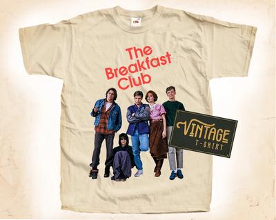 T-SHIRT The Breakfast Club Maglietta Poster Film Vintage Taglie Naturali dalla S alla 5XL
