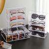 Glasses Storage Box Multi-Layer Desktop Drawer Storage Box Multi-Layer Display Stand Stationery Tape Storage Box
