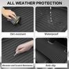 Car Trunk Mat For New Tesla Model Y 2025 Juniper TPE Floor Mats & Cargo Liner All Weather Trunk Mats Floor Liner Backrest Mats