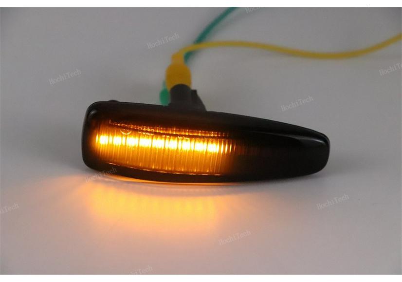 Mitsubishi Lancer, Outlander, Eclipse LED Yellow Flowing Fender Turn Signal Light