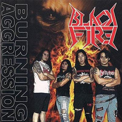 CD BLACK FIRE - Burning Aggression GOH024 Gate Of Horror  2011 Peru Rock Used
