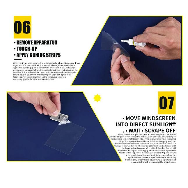 DIY Car Windshield Cracked Repair Kit Upgrade Auto Glass Nano Repair Fluid Windscreen Scratch Crack Restore Auto Window Repair