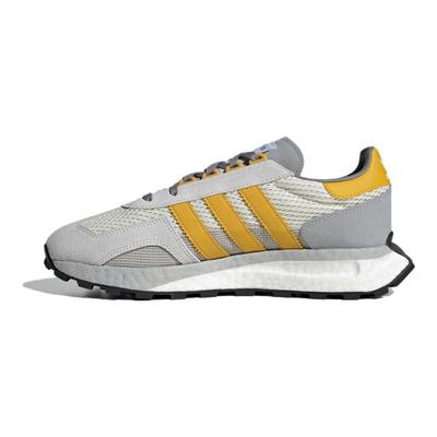 Originals Retropy E5 Retro Sports Comfortable Fabric Durable Breathable Low-Top Casual Running Shoes Unisex Sneaker Gray Yellow IE0506