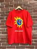 Unisex-Shirt Baumwolle Oversize Große Größe 90er Primal Scream T-Shirt rot alle Größen S-5XL DO332