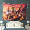 One Piece Intense Battle Tapestry Vibrant Anime Design,Perfect For Living Room Bedroom Office Decor Party Wall Hanging Tapestry