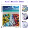 Full Round Diamond Painting Landscape Stone Kits Embroidery Cross Stitch Diamond Art Mosaic For Home Decoration 30x40cm/12x16inch