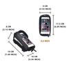 Bike Phone Mount Bag Waterproof Reflective Stripe Bicycle Phone Holder Hard EVA TPU Touch Screen for Phones Cycling Accessories