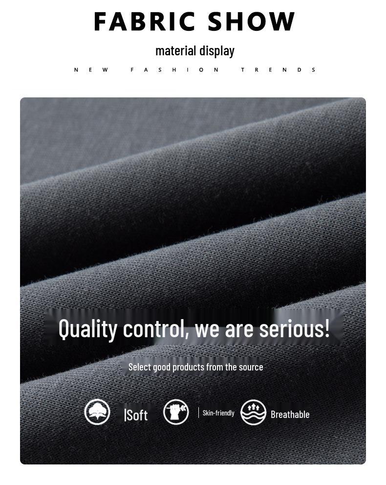 Men's Patchwork Cotton Hoodie - Spring/Autumn Long Sleeve Round Neck Trendy Fashion Top