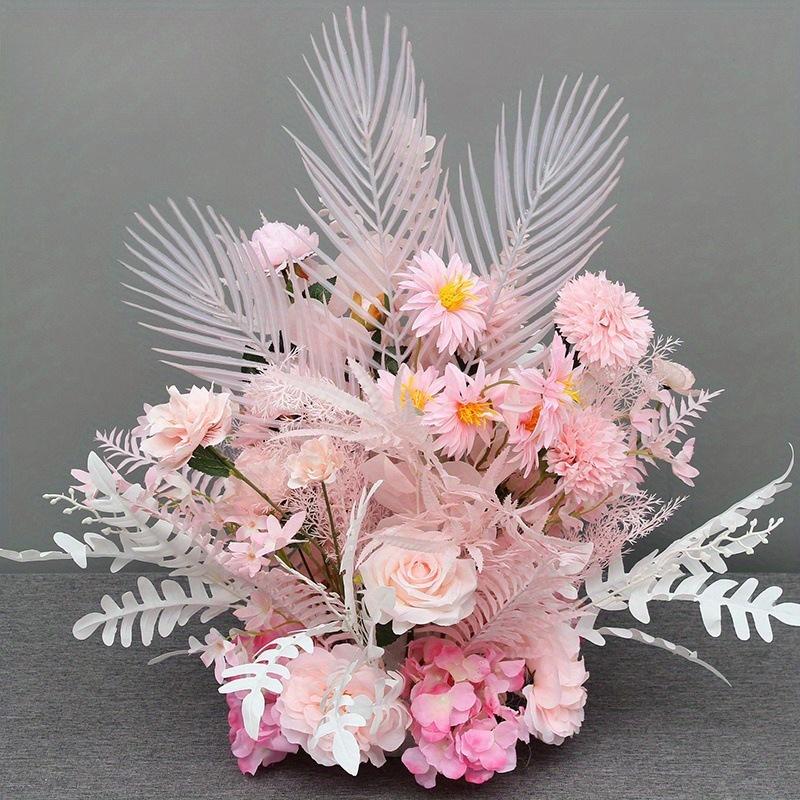 1 Stück simulierte Eukalyptus-Hochzeitsblume, geeignet für Außen-, Heim-, Hochzeits-, Feiertags-Partydekoration