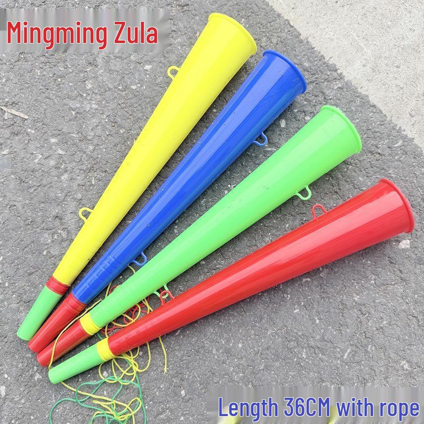 Wuwulazu Plastic Straight Trumpet for Sports Cheering Vuvuzela