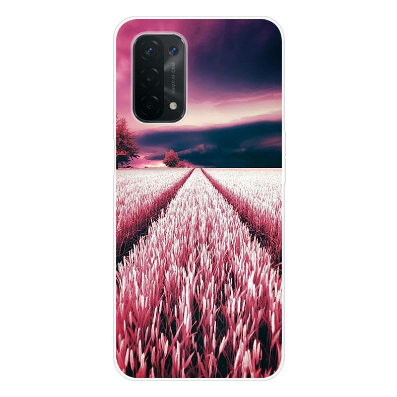 Custodia Per OPPO A54s Con Stampa Legno - Cover In Gel TPU Personalizzata - Foto 2