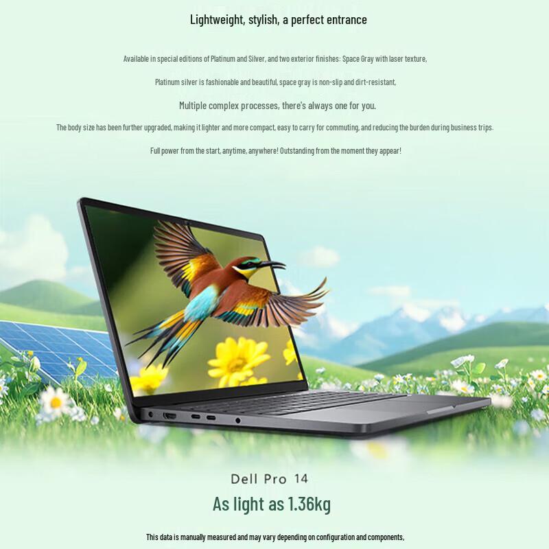 Dell Pro 14 PC14250 14-inch Business Laptop (CN version)