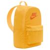 Nike Heritage Fabric Backpack Regular Unisex Hermes Orange Lightweight Casual DC4244-845