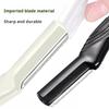 KOOBAPLUS 4-Piece Eyebrow Razor Set - Beginner-Friendly with Anti-Scratch Safety Guard