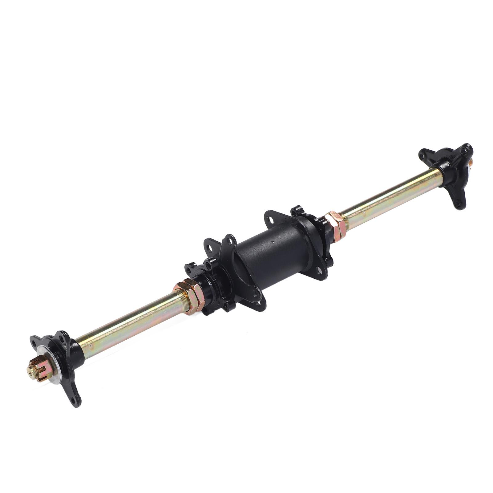 

Комплект задней живой оси для картинга 650 мм со звездочкой, креплением для тормозного диска, ступицей сиденья, фланцем ступицы для квадроцикла, дрифт-трайка