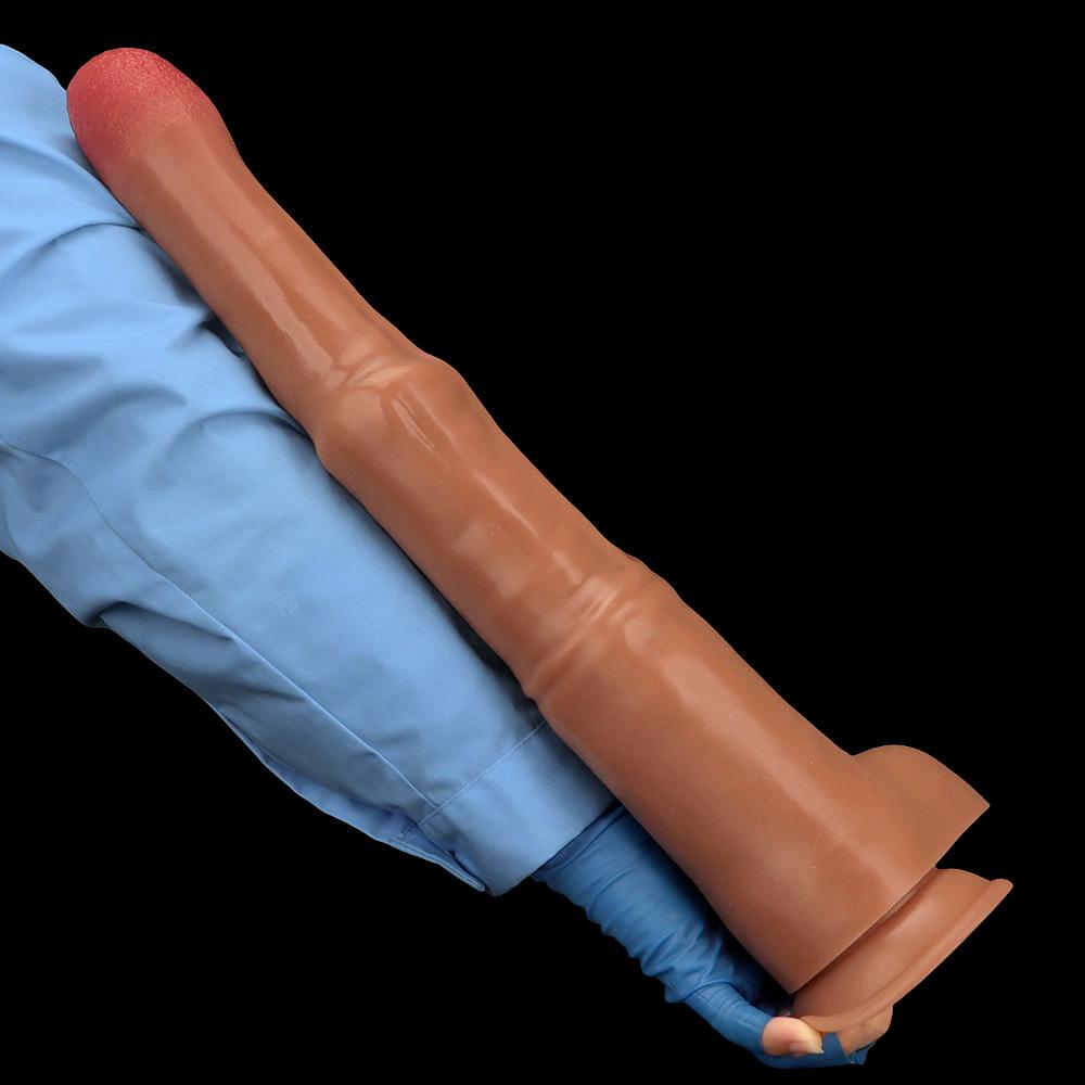 Silikon Po-Stöpsel Dildo Masturbator für Frauen Sexspielzeug Riesiger Dildo Fisting BDSM Strap-on Penis Großer Schwanz