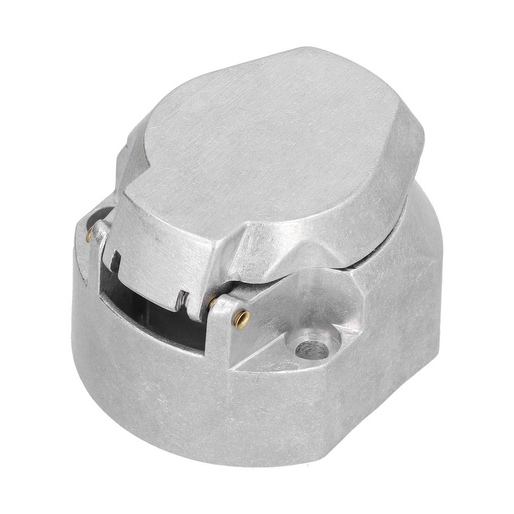 12V 7Pin American Car Connector Round Towbar Towing Wiring Socket for RVs Trailers Commercial Vehicl