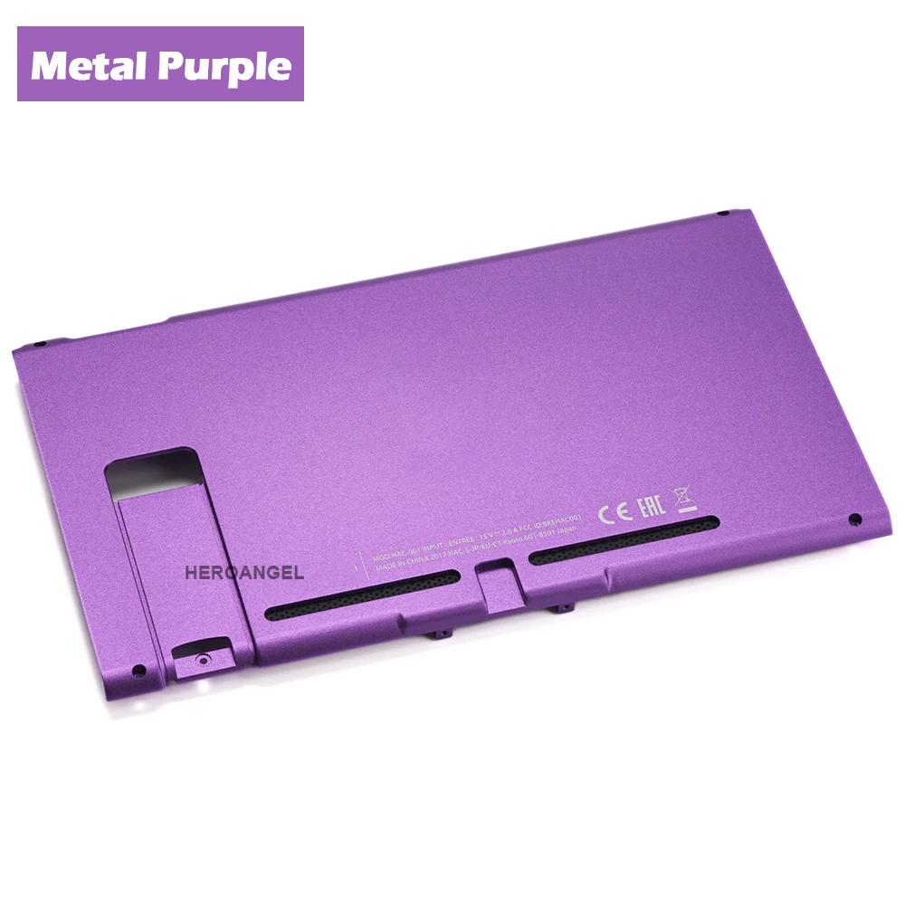 

6 цветов металлический корпус корпус для Nintendo Switch задняя крышка чехол алюминиевый сплав сменный корпус для NS Switch аксессуары