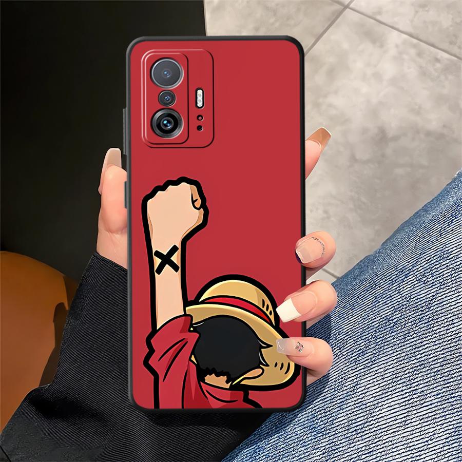 Case for Xiaomi Mi 11T 14 Pro 9 CC9Pro 13 10T 9T 10 11 13 Lite Phone Cover Ones Pieces Luffys Zoros Cartoon
