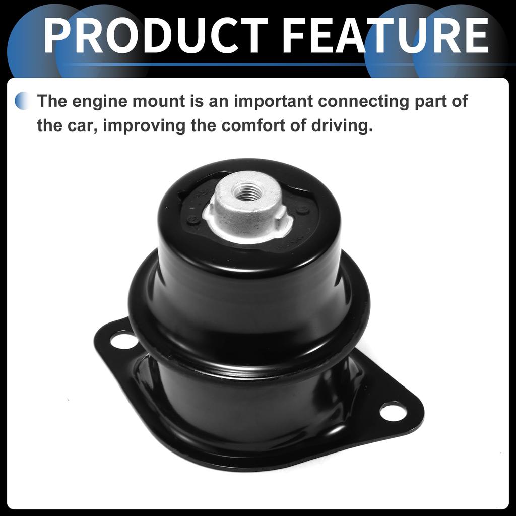 INFINAUTO Engine Motor Mount for Honda No.50822TF0J02 Black 1