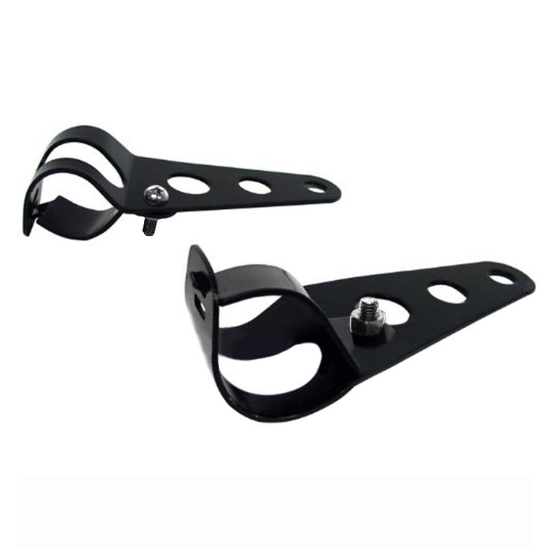 For 38-45mm Fork Motorcycle Headlight Mount Bracket Clamp Head Lamp Support Turn Signal Light Holder Accessories