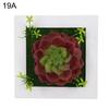 Fiore artificiale pianta grassa arte appesa a parete cornice vivente decorazione della casa
