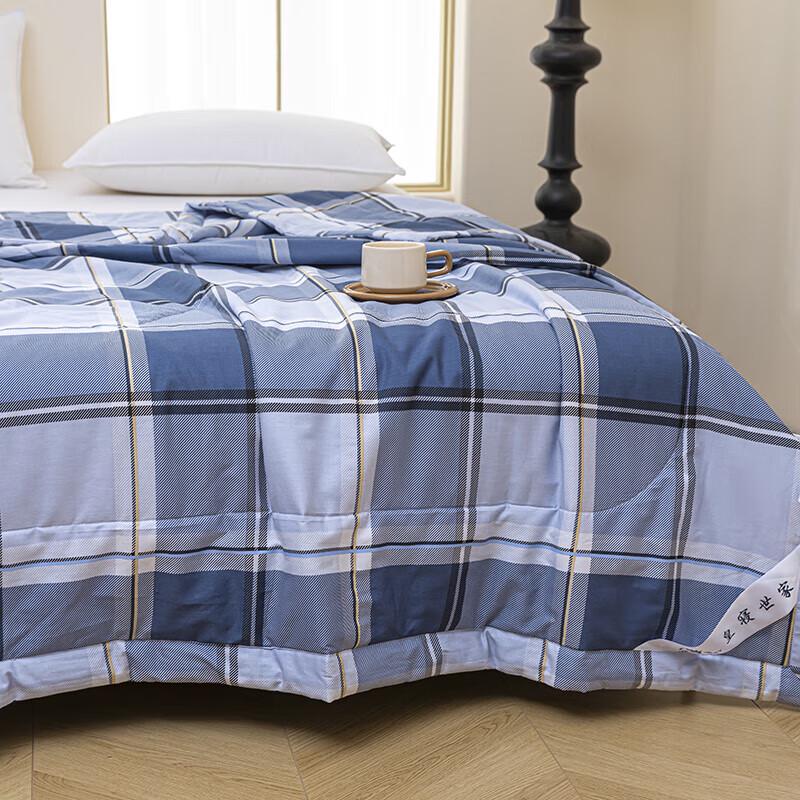 Royal Sleep Home Cotton Checkered Summer Quilt