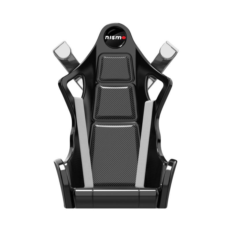 1 szt. Uchwyt na telefon samochodowy w kształcie fotela wyścigowego GPS Uchwyt do montażu na kratce wentylacyjnej Stojak Wspornik Do Nissan Nismo X-Trail T32 T31 Qashqai Tiida Teana Stylizacja Samochodu