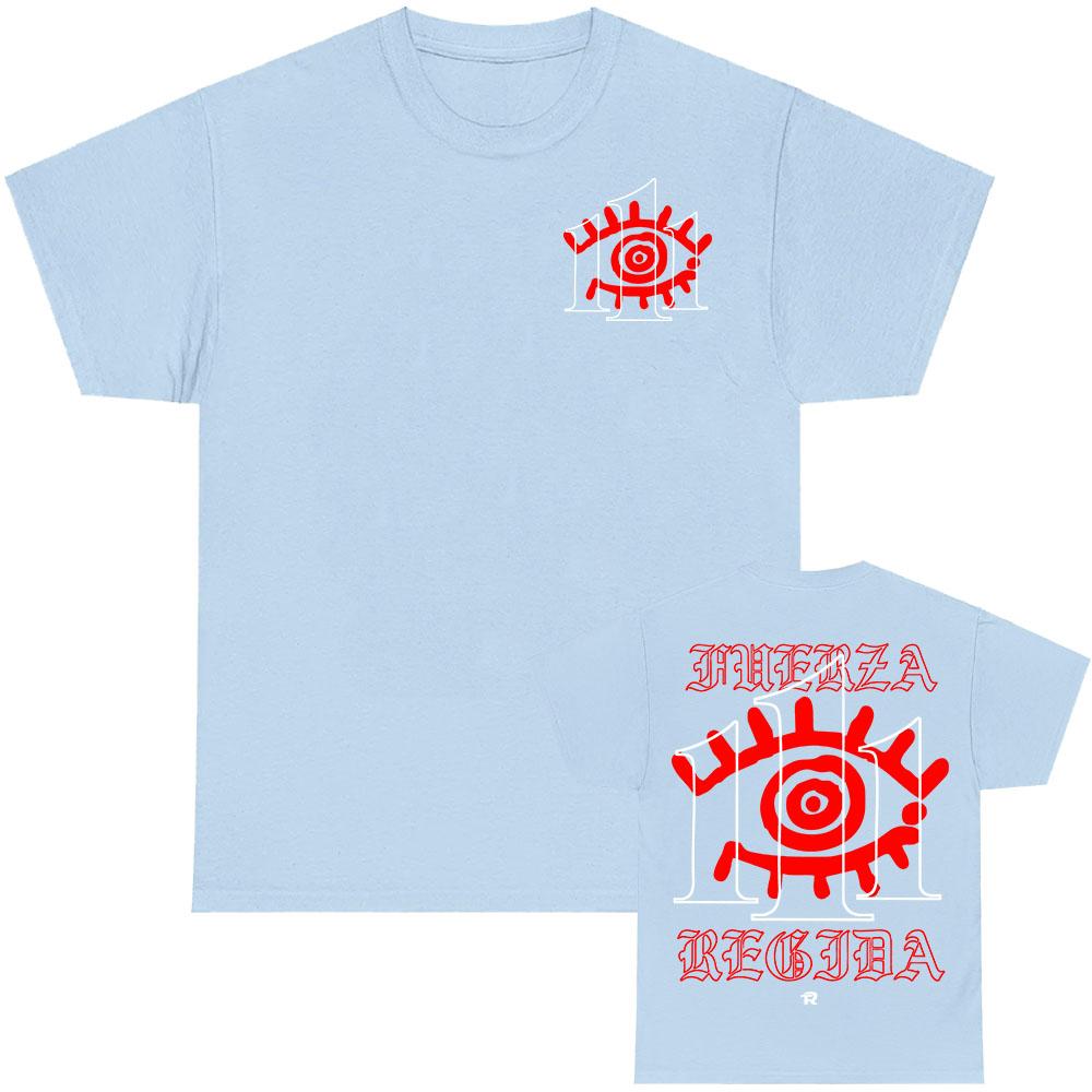 Fuerza Regida 111XPANTIA 2025 T-shirt Summer Round Neck Male Tshirts Cotton Tees Casual Unisex Streetwear Hip Hop Men Women Clothing