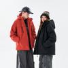 Winter Men's Fashion Hooded Parkas Thick Loose Warm Waterproof Jacket For Couple
