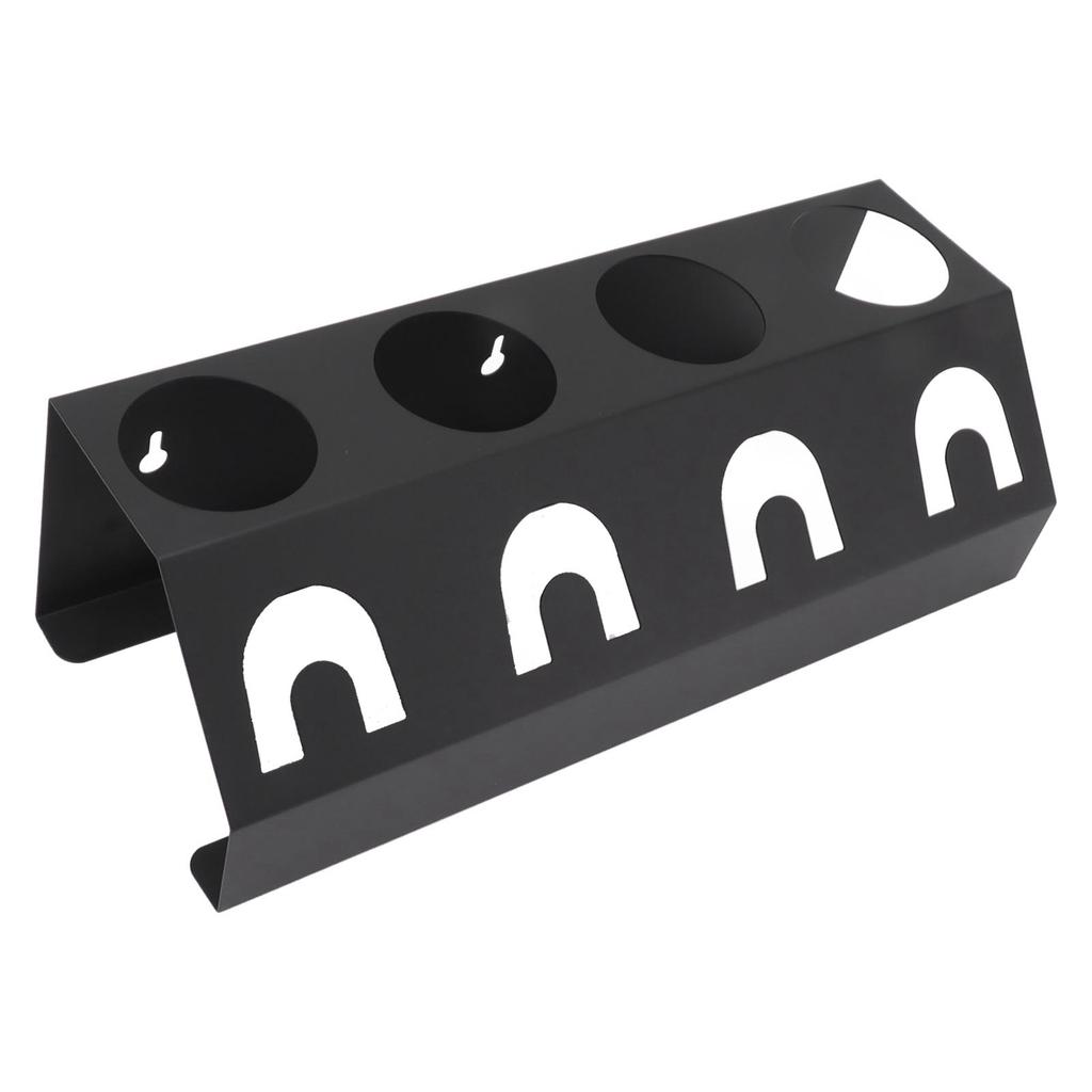 4 Holes Bottle Drying Rack Antislip 4 Holes Iron and Silicone Kitchen Drain Cup Holder for Soda Bottle