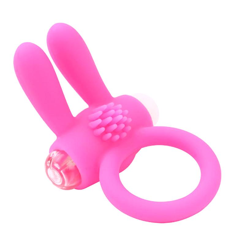 Penis Ring Vibrator For Couple Clitoris Massager Delay Ejaculation Silicone Vibrating Ring Sex Toys