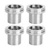 4pcs 2.717in Diameter Trailer Stainless Steel Lubricator Tool Accessory