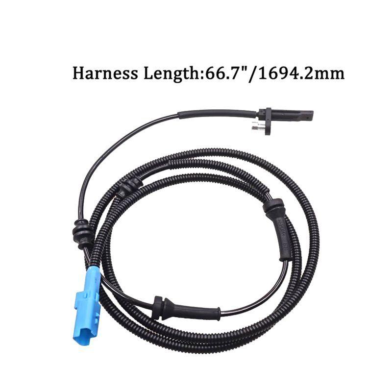 2Pcs New Rear Left Right Wheel Speed ABS Sensor For 508 407 Citroen C5 C6 1.6 2.0 HDI 2.2D 9670502980, 4545.K7