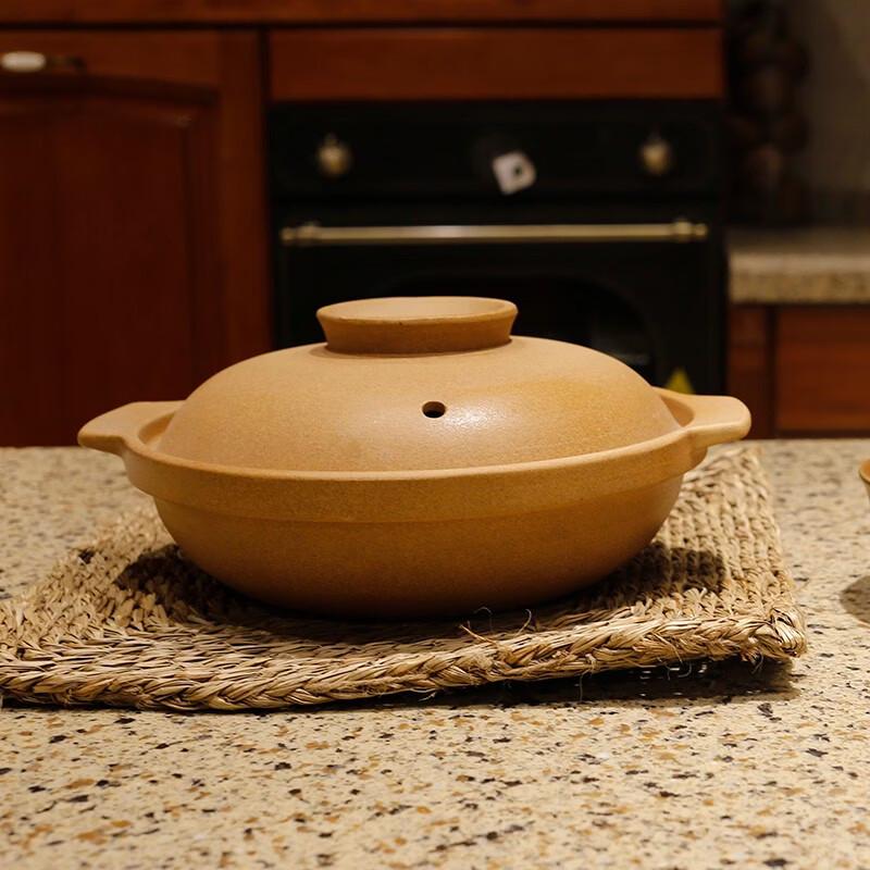 Shiny Clay Pot for Gas Stoves