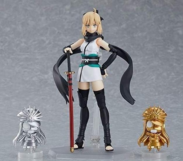 Figma Order Okita bemalte bewegliche Figur Fate/Grand Saber/Souji, nicht maßstabsgetreu, ABS und PVC