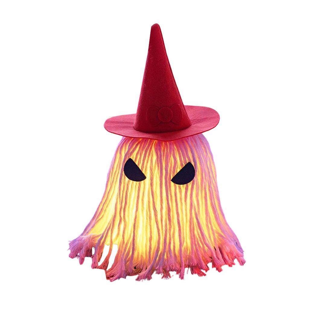 LED Halloween with Hat Night Light - Decorative Lamp for Indoor Home Party Decor