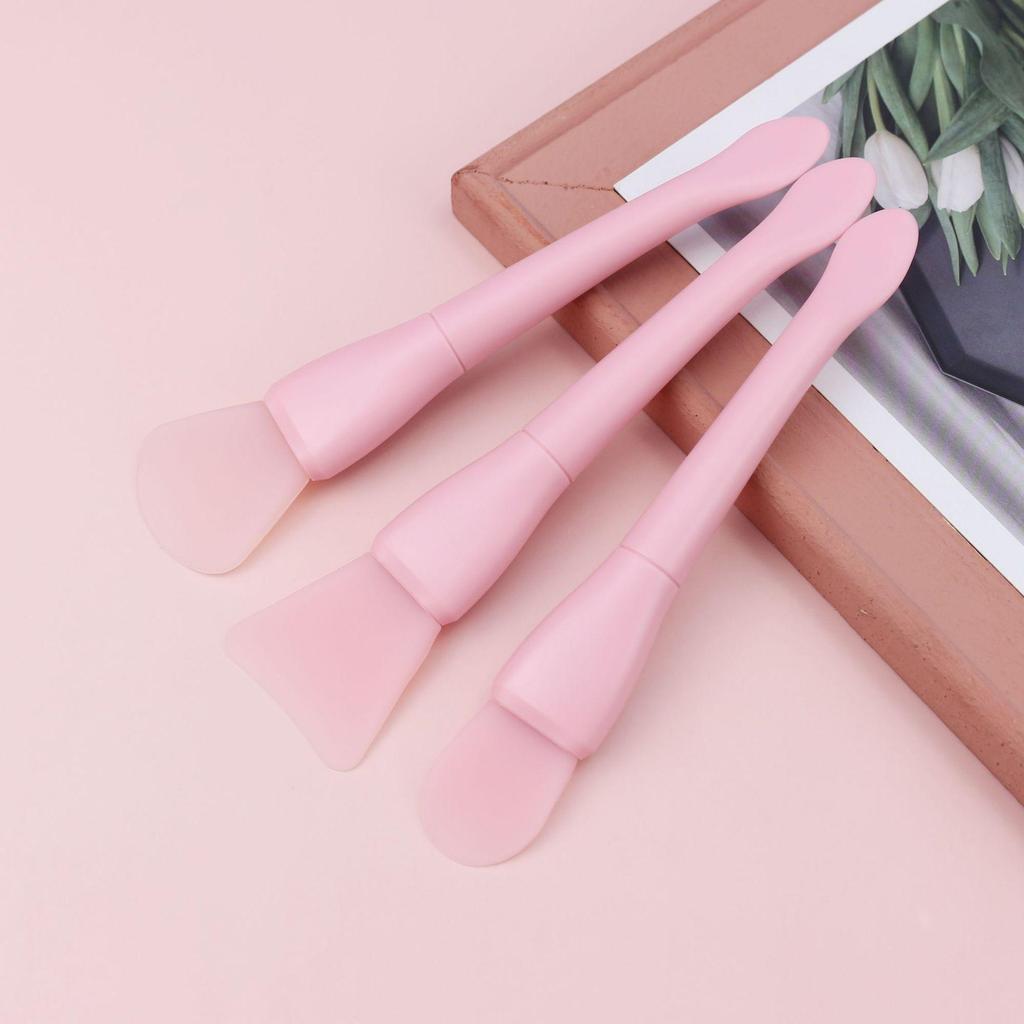 Doppelköpfiges Silikon-Maskenpinsel-Set: Fischschwanzlöffel zum Mischen, Auftragen, Auslöffeln und Entfernen von Schlammmasken