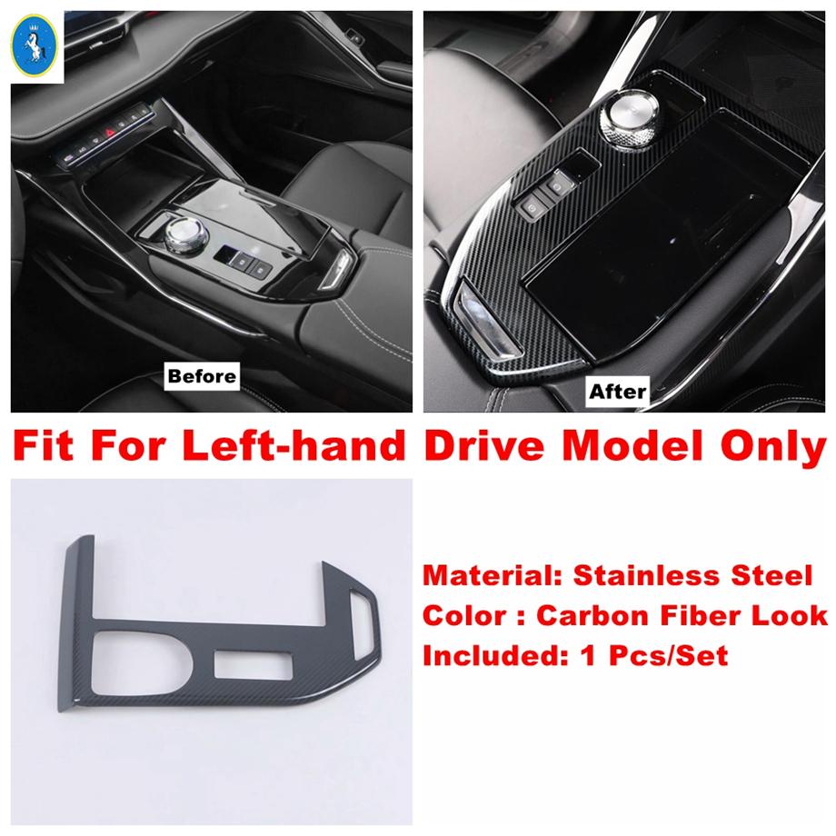 Auto AC Air Vent Outlet / Gear Shift / Glass Lift Button Panel Cover Trim For Haval H6 - 2024 Carbon Fiber Look Accessories