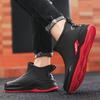 Men's Rain Shoes Fashion Youth Casual Comfort Light Thick Sole Soft Sole Anti Slip Wear-resistant Waterproof Outdoor Rain Boots