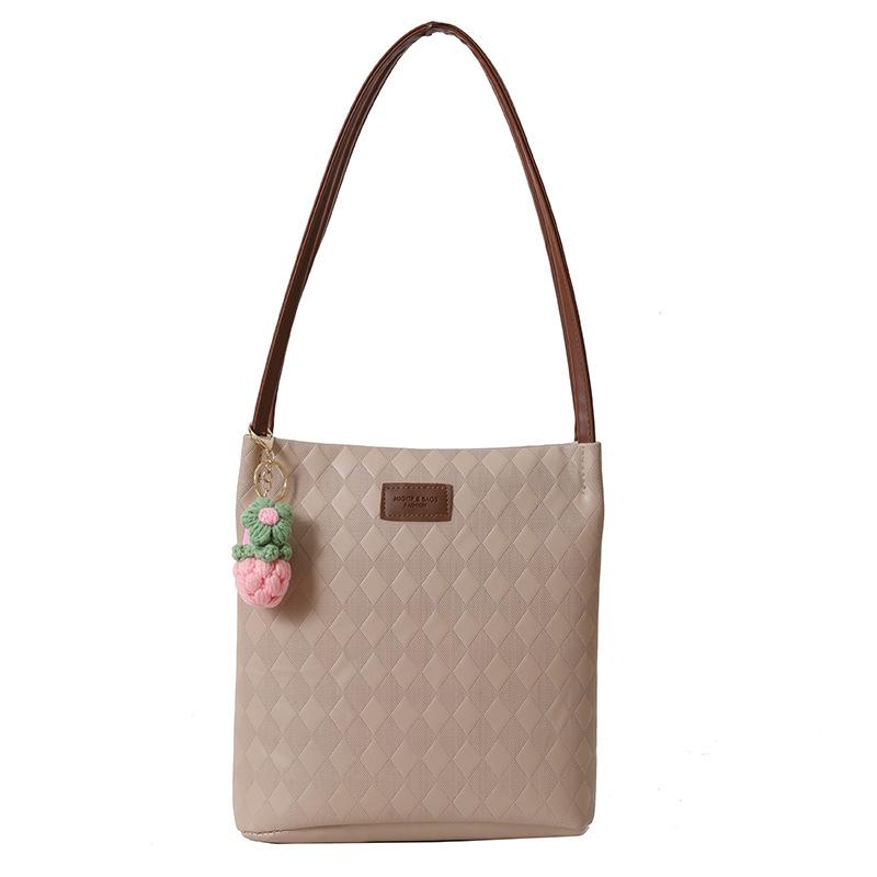 

Сумка большой вместимости женская сумка 2025 новая осенняя высококлассная нишевая сумка для поездок на работу универсальная наплечная сумка-тоут