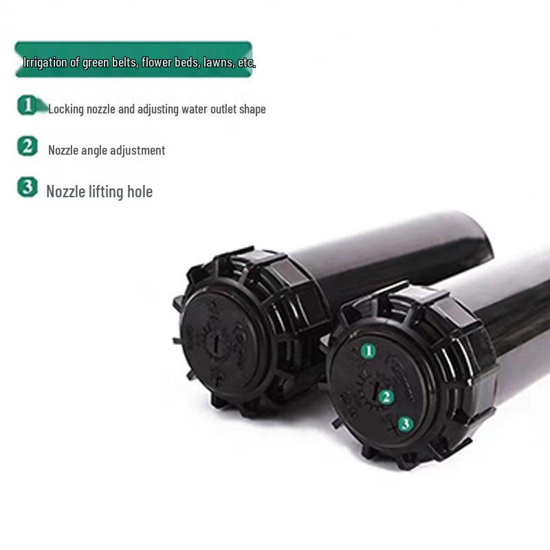 360° Rotating Underground Pop-up Sprinkler for Stadium Lawn and Road Maintenance