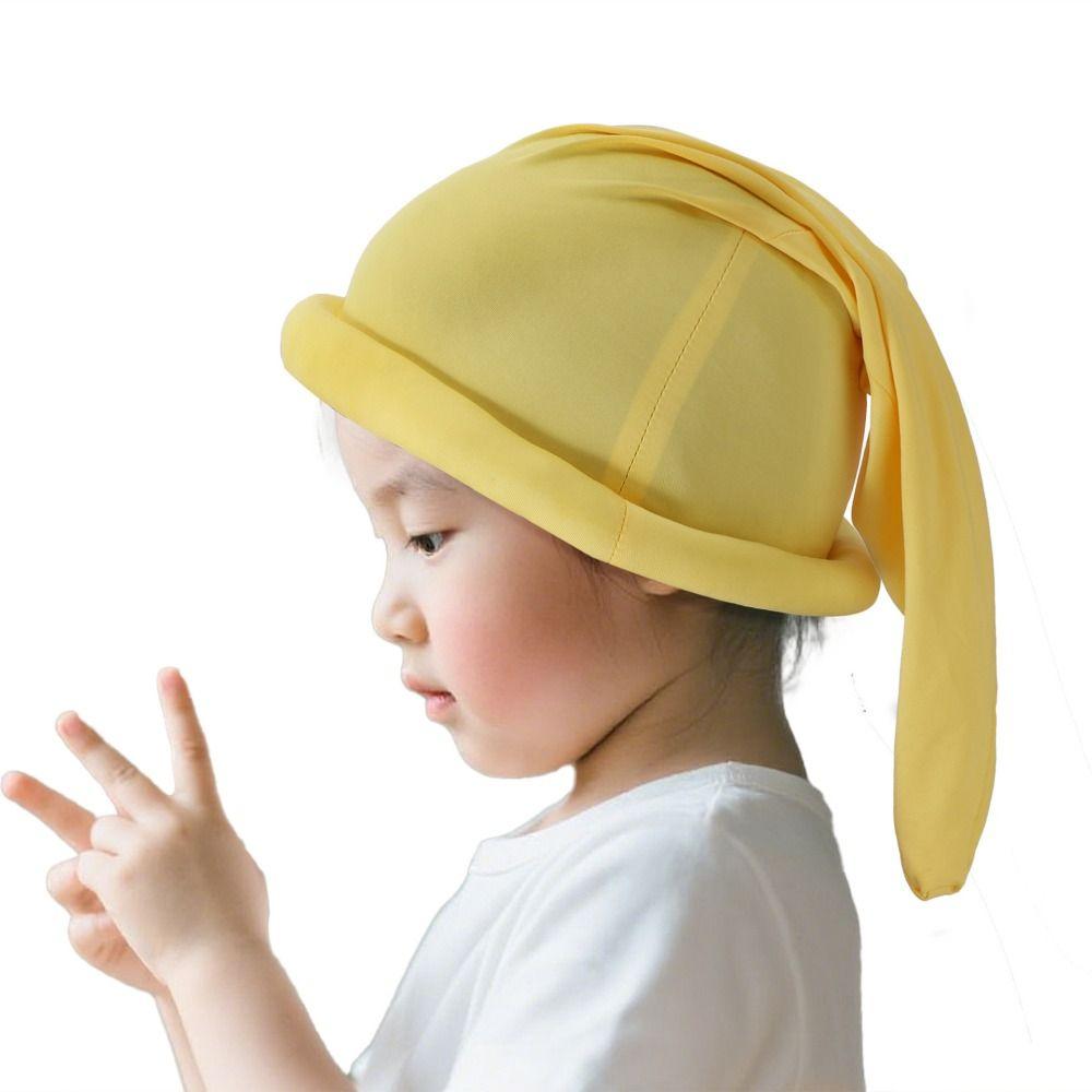 Quick-drying Polyester Party Dwarf Hat Solid Color High Elasticity Elf Cosplay Cap Breathable Dwarf Costume Hat Cosplay Event