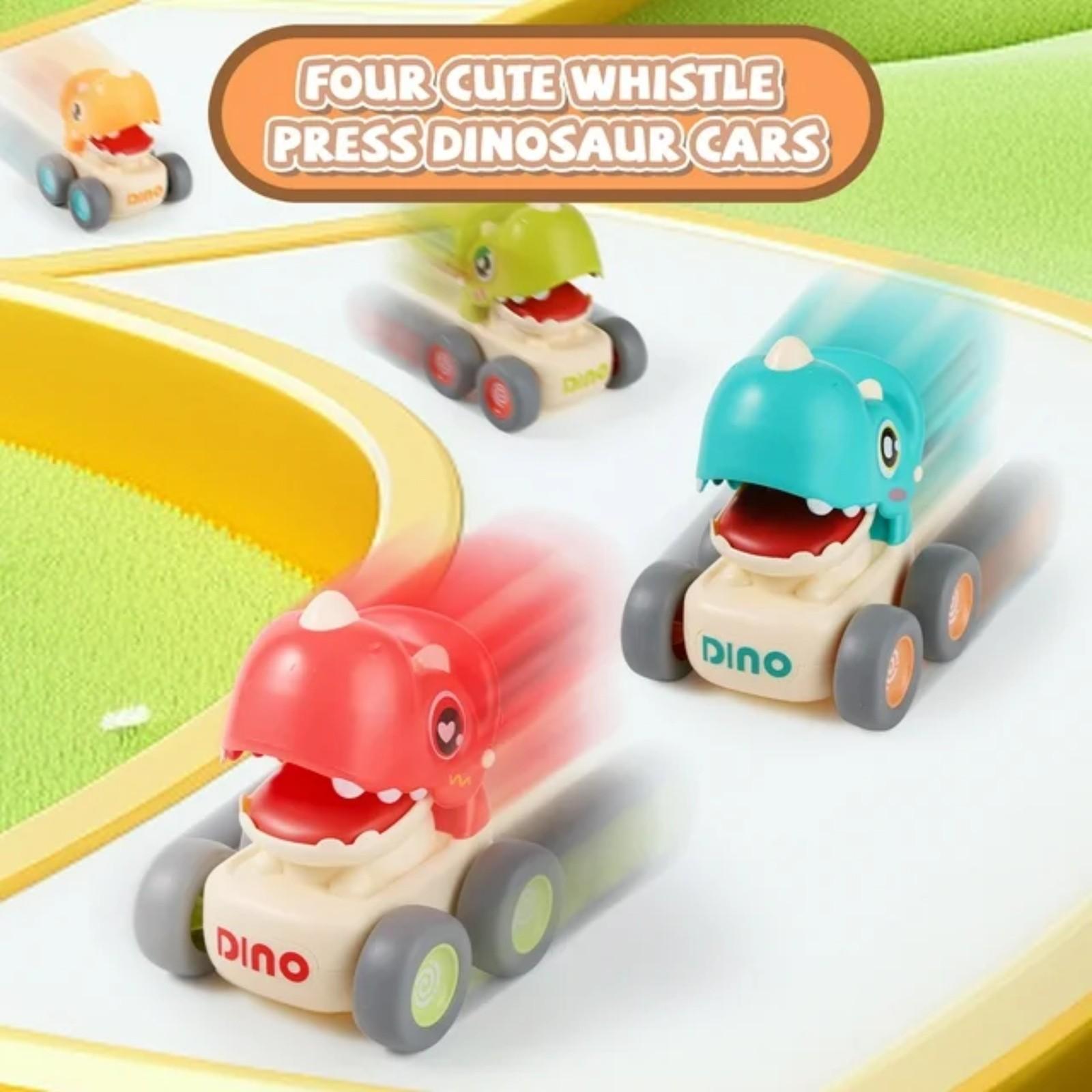 Игрушечные машинки-динозавры для малышей 1–3 лет — фото 5