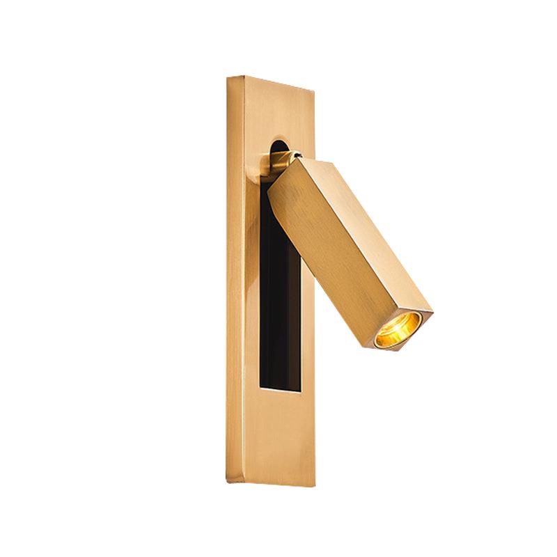 New Embedded Wall Lamp, American Style Bedside Reading Light, Hotel Bedside Led Light, Creative Embedded Light, Guest Room Light