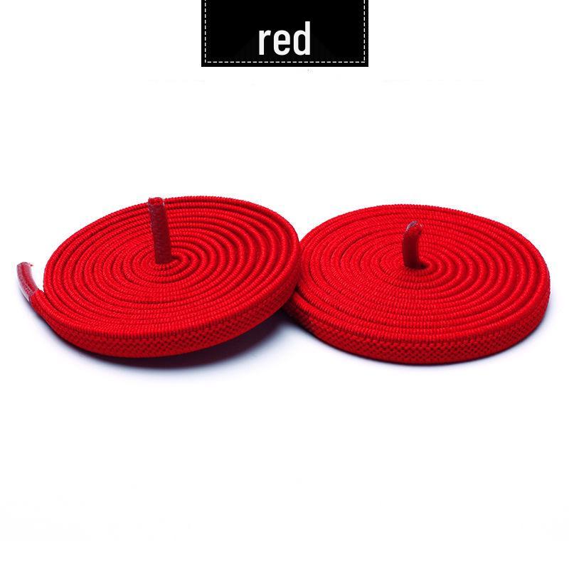 0.6cm Wide Elastic Flat Shoelaces for Sneakers and Canvas Shoes