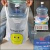 Anfeng Gul Smiley Ansikte Förtjockad Plastkasse