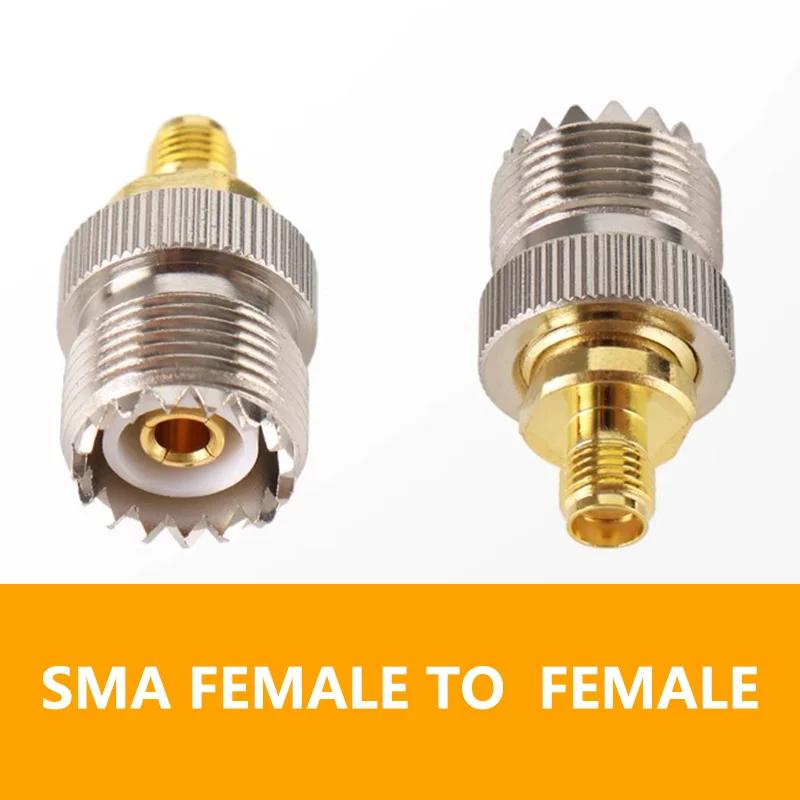 5/20/100PCS SMA Male Female To RP SMAN UHF Adapter Straight RF Coaxial Connector Brass Converter RF Adapter Connector