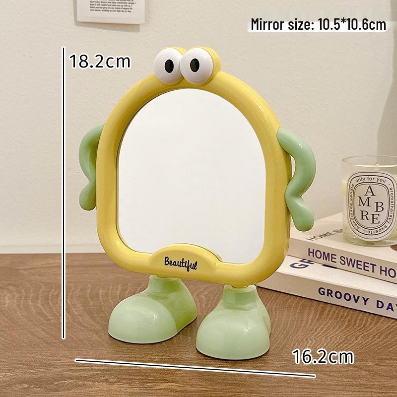 Portable HD Beauty Makeup Mirror for Bedroom or Dorm